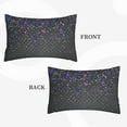 thumbnail image 4 of Fotbe Colorful Glitter Pillow Cases - Envelope Closure - Luxury, Extra Soft, Cooling Pillow Covers - Wrinkle, Fade, Stain Resistant-16"x24", 4 of 9