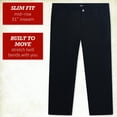 thumbnail image 3 of Dickies Womens Plus Size Mid Rise Slim Fit Bootcut Work Pants, 3 of 6