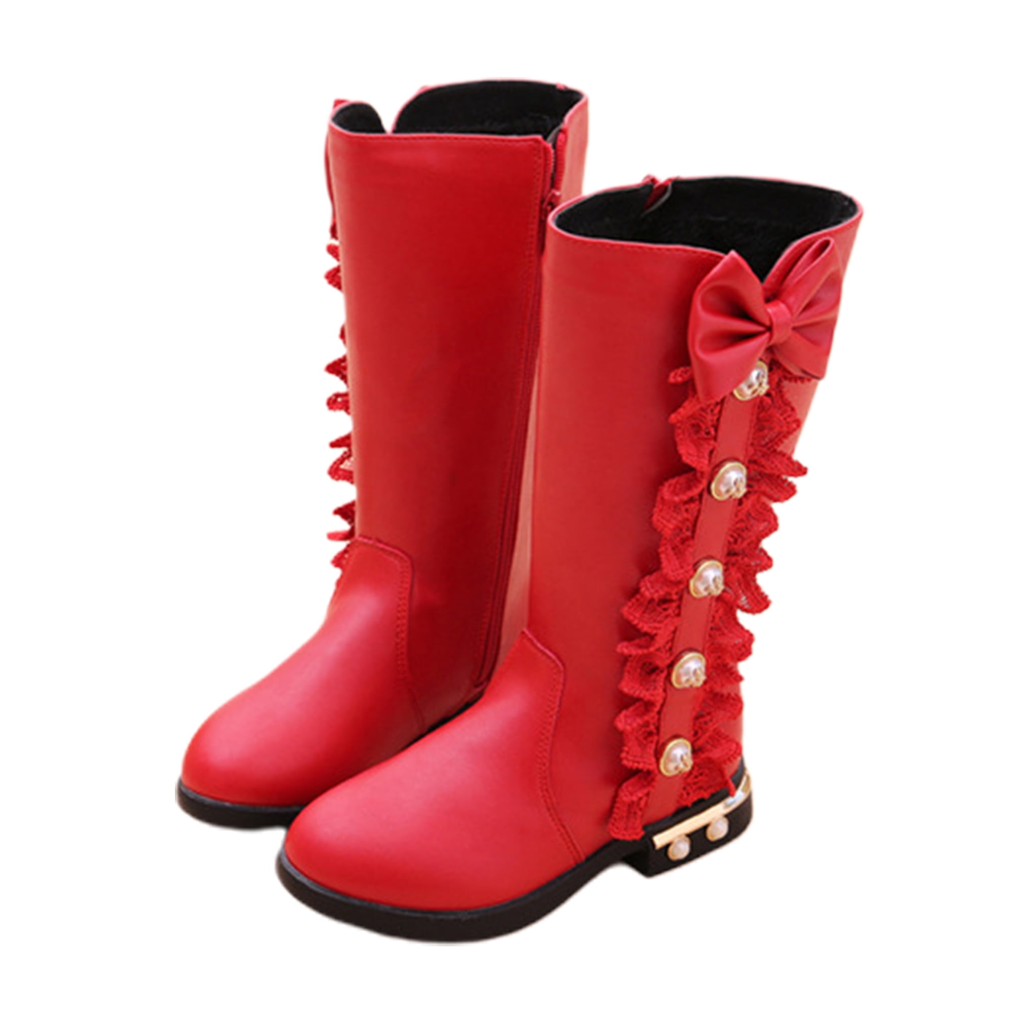 Baby knee high boots hotsell