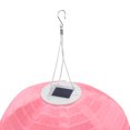 thumbnail image 3 of Lámpara Colgante impermeable de farol solar redondo LED de 8 pulgadas para decoración de jardín (rosa) Ehuebsd Para estrenar, 3 of 9