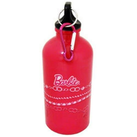 Barbie 98327-10 Barbie Aluminum Water Bottle - Pack of 10