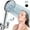 Chrome, variant on Ophanie 2 pack Handheld Shower Head Filters Replacement