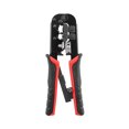 thumbnail image 1 of Kuymtek Pelador Trinquete Crimpadora Cable Red para 6P 8P RJ11 RJ45 (rojo Negro), 1 of 9