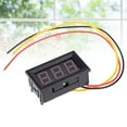 thumbnail image 2 of MasteelfCA 0-99.9V Three Wire DC Voltmeter Head LCD Digital Display, 2 of 7