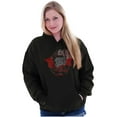 thumbnail image 4 of Betty Boop Goth Metal Devil Hoodie Sweatshirt Women Brisco Brands S, 4 of 6