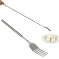 thumbnail image 2 of Telescopic Tableware - Extendable Fork 8.7 To 25.4 Inch Long Handle Fork Extra Long Fork Telescopic Bbq Fork Stainless Dinner Fork Dessert Fork Long Handle Cutlery Stainless Tablew, 2 of 5