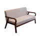 thumbnail image 4 of sofá de la sala,Sillón sofá sillón Respaldo Cuerpo Sofá,Sofá de salón interior con estructura de madera.,Sofá minimalista moderno para dormitorio de oficina en Gris marrón, 4 of 9