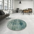 thumbnail image 3 of Ahgly Company Indoor Rectangle Abstract Dark Sea Green Abstract Area Rugs, 5' x 8', 3 of 6