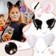 thumbnail image 2 of Orejas de cosplay para niña con cinta y pelo, diadema con gato, otros, 2 of 8