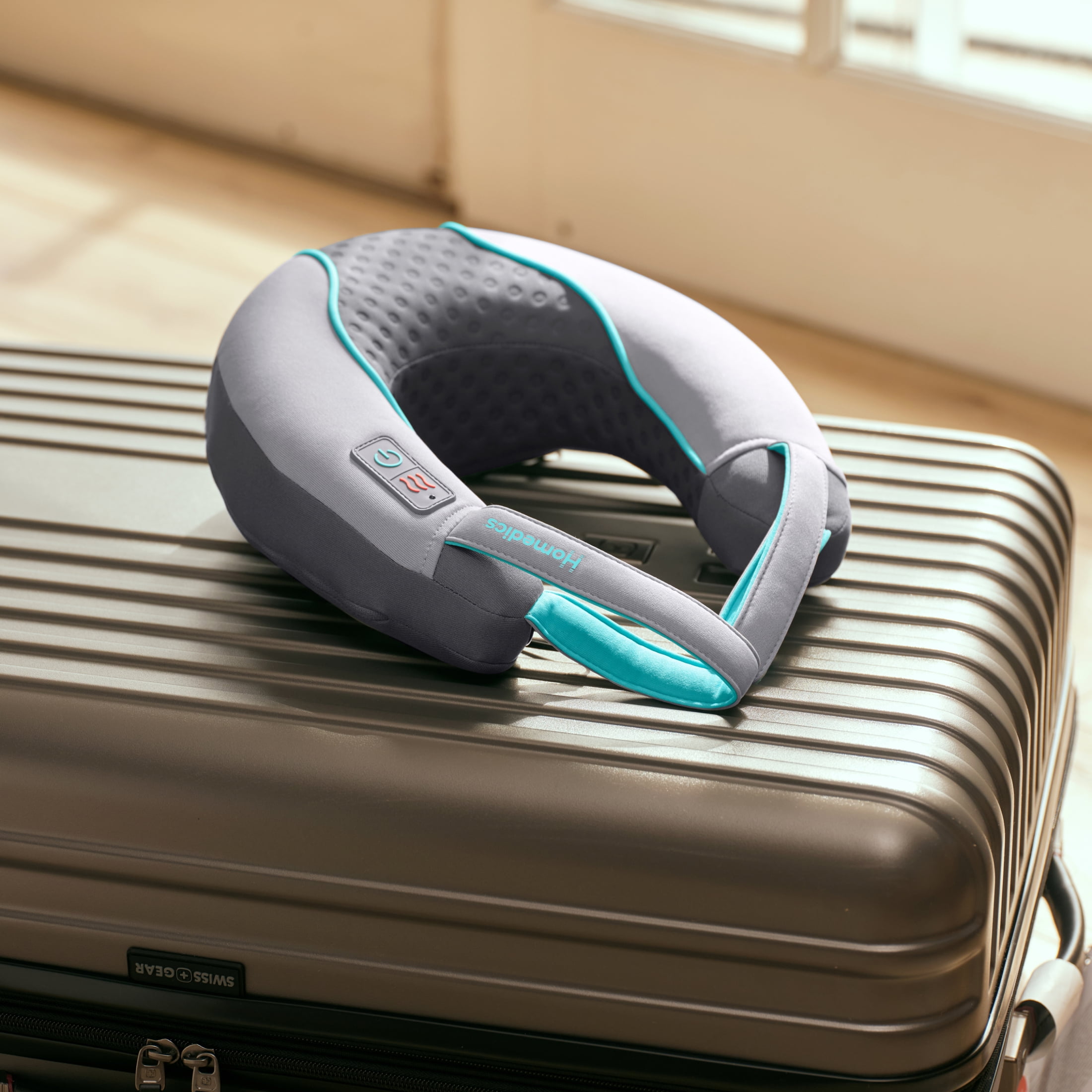(2 pack) Homedics Neck Massager with Comfort Foam Vibration and Soothing Heat