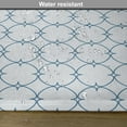 thumbnail image 6 of Ambesonne Vintage Place Mats Set of 4, Checkered Simple Retro, Standard Size, White Blue, 6 of 6