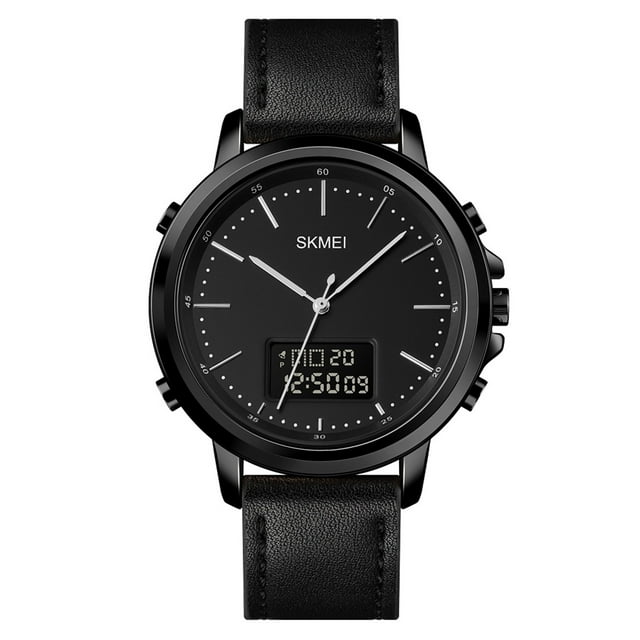 Reloj para hombre, reloj digital analógico minimalista con alarma, cronómetro, retroiluminació SKMEI Mirar