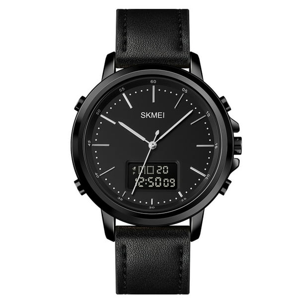 Reloj para hombre, reloj digital analógico minimalista con alarma, cronómetro, retroiluminació SKMEI Mirar