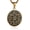 Gold - small, variant on Talisman Seal Solomon Six-pointed Star 12 Constellation Pendant stainless steel Necklaces 22+2" Chain