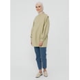 thumbnail image 3 of Green - Crew neck - Cotton - Tunic - Refka, 3 of 6