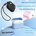 thumbnail image 2 of AirPods 3 Case,Protective Silicone Cover for AirPods 3rd Generation Case,Shock Resistant, Full Protection, 2 of 9