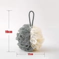 thumbnail image 2 of Paquete de 4 esponjas de baño de lufa con malla de encaje, esponjas de lufa, surtido de esponjas de lufa de baño multicolor para una piel sedosa, espuma de limpieza completa, lujoso accesorio de baño, 2 of 5