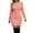 Pink, variant on Womens Knit Sweater Dress Round Neck Long Sleeve Solid Color Slip Dress Fall Winter Pink