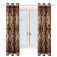 thumbnail image 4 of Bohemia Window Blackout Curtain 3d Printed Blackout Curtain Bedroom Living Room Hotel Window 2 Panel Shade, 4 of 6