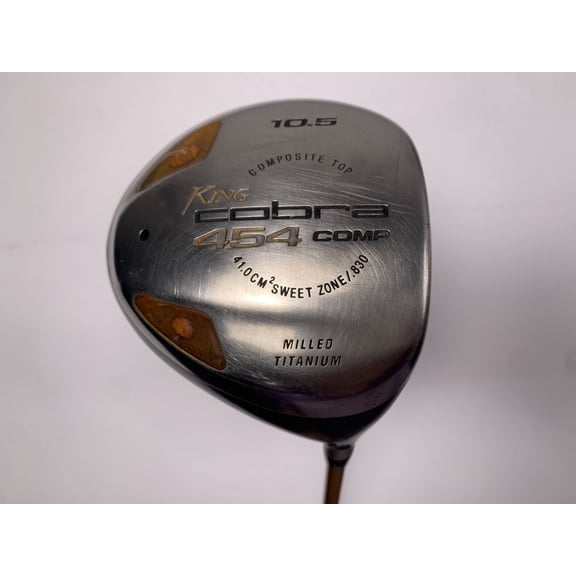 Pre-Owned Cobra 454 Composite Driver 10.5* Aldila NVS Orange 65g Stiff Graphite Mens RH