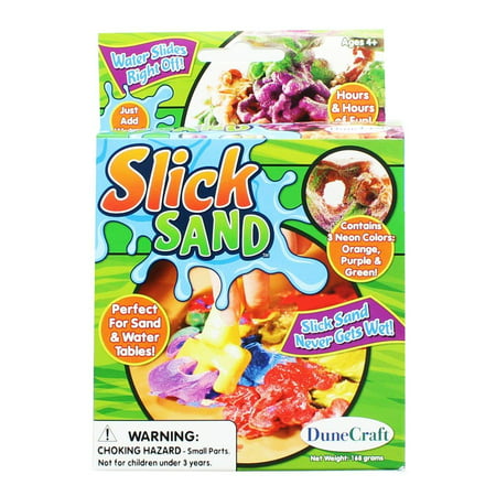 Slick Sand 168gm: Orange, Purple & Green (Best Sand For Block Paving)