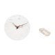 thumbnail image 5 of Reloj De Pared Decorativo Silencioso Para Cocina, Oficina O Estudio, Con Diseño De Fácil Lectura Y Bandeja Para Servir Alimentos, Ideal Para El Tocador Del Baño O Para Almacenar Frutas En, 5 of 8