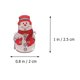 thumbnail image 2 of 25 piezas Broches de brillo de Navidad Muñeco de nieve rojo LED esmalte brillante Alfileres luminosos Boutonniere Mujeres Niñas Camisa Mochila Joyas Regalos, 2 of 7