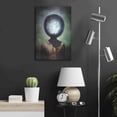 thumbnail image 6 of Luxe Metal Art 'Feel' by Mario Sanchez Nevado, Metal Wall Art, 16"x24", 6 of 9