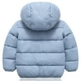 thumbnail image 2 of Esho Toddler Boys Girls Thicken Hooded Coats Jackets, Kids Winter Warm Snow Clothes Outwear, 2-3T, 2 of 9