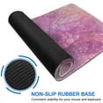 thumbnail image 3 of Protective Cute Pink Desk Mat with Rose Gold Marble Design - Large Mouse Pad for Desktops, PCs, Laptops, 3 of 7