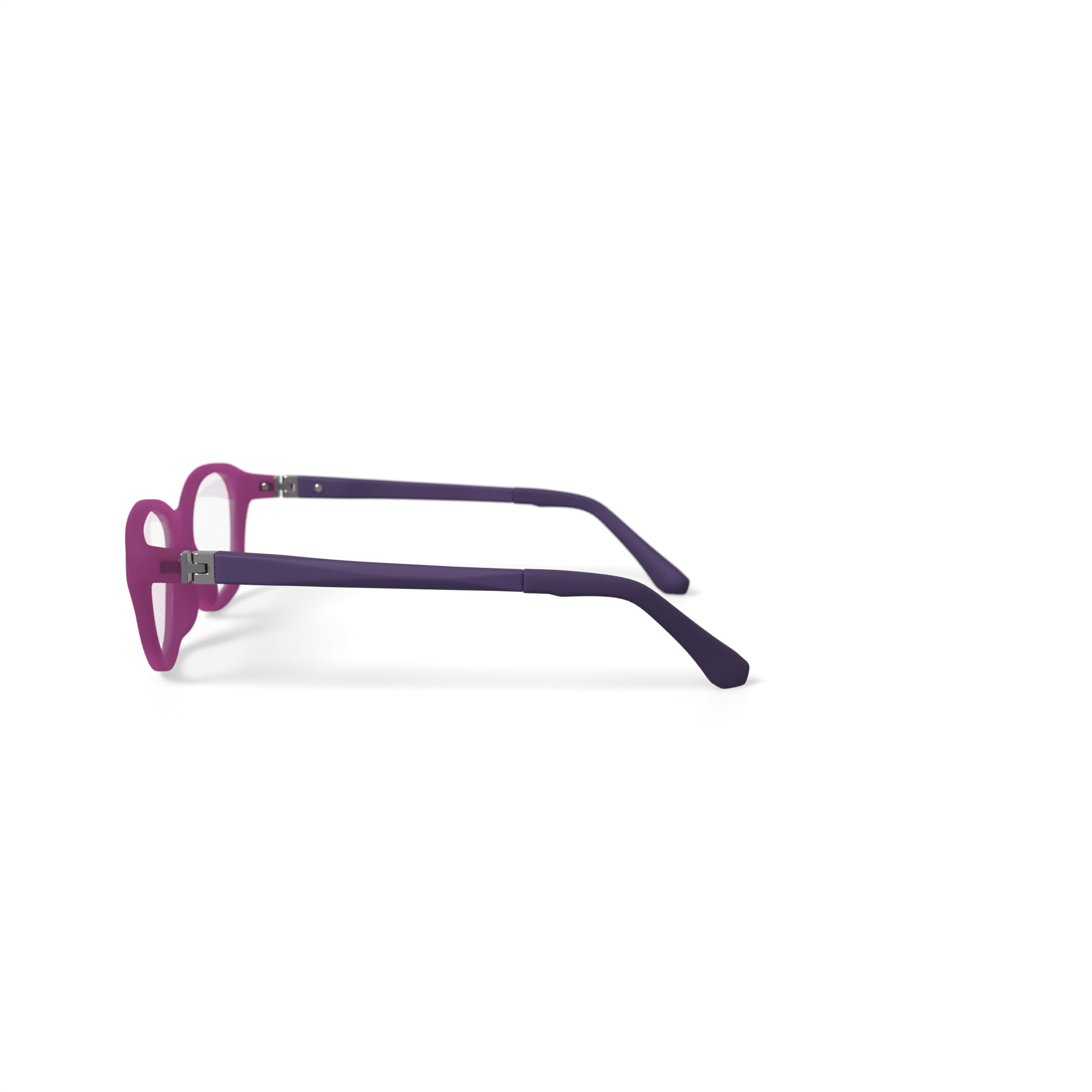 Adolfo Youth Majorette Square Prescription Eyeglasses with Case, Pink