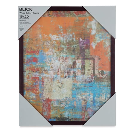 Blick Wood Gallery Frame - Walnut, 16" x 20"