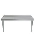 thumbnail image 2 of AmGood 18" Width x 24" Length | Stainless Steel Wall Shelf | Square Edge | Metal Shelving | Heavy Duty | Commercial Grade | Wall Mount | NSF Certified, 2 of 7