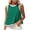 Green, variant on High Neck Tank Top for Women Sleeveless Ribbed Y2k Clothes Basic Shirts Going Out Outfits Spring Summer Tops 2026