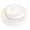 Gold-60, variant on 60pcs Light Blue Heavy Duty Plastic Disposable Party Plates Set - 30pcs 10.25" Dinner & 7.5" Dessert Durable Tableware For Easter Parties Wedding Bbq Shower