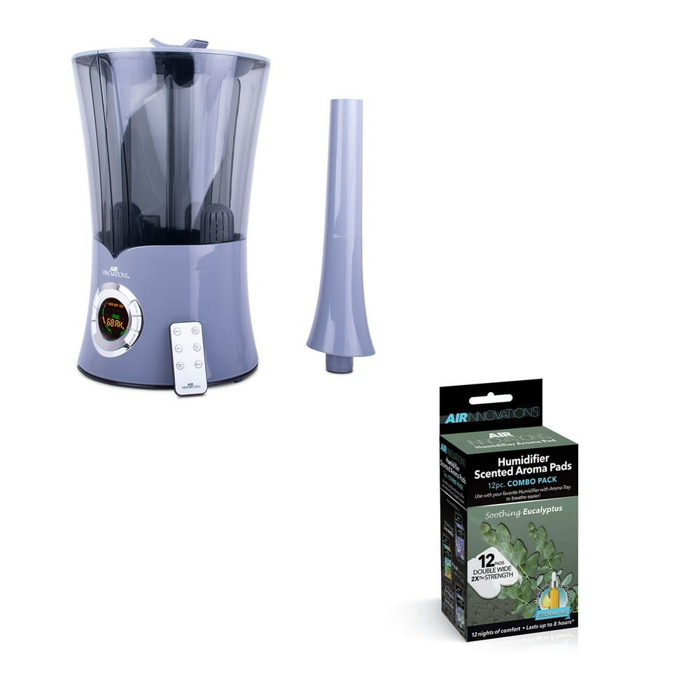 Air Innovations 2.15 Gal Cool Mist Humidifier w/ Aromatherapy Refill