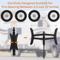 thumbnail image 4 of YIXUAN Heavy Duty X-Shaped Camper Wheel Chock Stabilizer – 2 Sets for RV Travel Trailer, Anti-Move Tire Wheel Chock, Fits 3.5" to 12" Wheel Gaps, 4 of 7