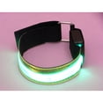 thumbnail image 2 of EeaseCA 4pcs LED Bracelet Reflective LED Wristbands Fluorescent Reflector Armband for Running Jogging Dog Walking Mountaineering, 2 of 6