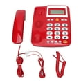 thumbnail image 2 of Wired Landline Phone,Big Button Corded Phone Desk Corded Telephone Big Button Corded Phone Top-Notch Performance, 2 of 14