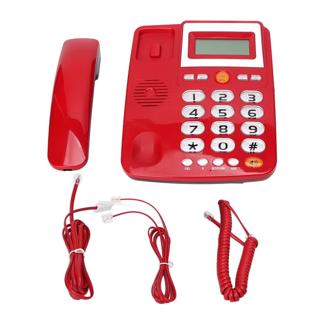 Oubit Desk Corded Telephone,Big Button Corded Phone Corded Landline Phone Big Button Landline Phone Highly Recommended