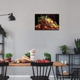thumbnail image 3 of ZHONGYUTONG Kitchen Wall Art Colorful Vegetables Picture Various Fresh Fruits Canvas Prints for Kitchen Restaurant Dining Room Decor Framed (12.00" x 18.00"), 3 of 6