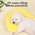 thumbnail image 4 of 1 Pc Pet Little Pillow U-Shaped Neck Protector Deep Sleep for Puppy Kitten Pillow Dog Cat Headrest Sleeping Pillow Pet Supplies (Blue-S), 4 of 7