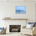 thumbnail image 3 of Stupell Industries Foggy Boat Sailing Landscape Photography Gray Framed Art Print Wall Art, 30 x 24, 3 of 9