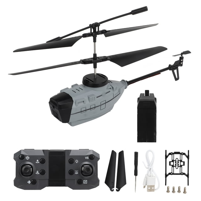 Helicóptero RC al aire libre, Helicóptero de control remoto Helicóptero automático para niños RC Helicóptero de control remoto Diseñado con precisión