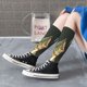 thumbnail image 5 of Fotbe Largemouth Bass jumps out of water Calcetas Divertidas Estampadas para Hombre y Mujer, Calcetas de Algodón hasta la Rodilla para Caminar, Correr, Enfermería y Embarazo, 5 of 6