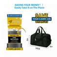 thumbnail image 3 of GASTROPOD Small Gym Bag 14 inch Lightweight Carry On Mini Duffel Bag for Travel Sport, 3 of 6