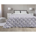thumbnail image 1 of Valentines Day Down Alternative Comforter, Heart Shapes Shabby Romantic Day Theme Love in Gradient Warm Tones, Microfiber Quilt for All Season, 5 Sizes, Dark Coral and Pink, by Ambesonne, 1 of 3