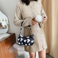 thumbnail image 2 of Bolso de mano con estampado de leche de vaca para mujer, bolso de hombro informal para mujer (3) Likrtyny Para estrenar, 2 of 9