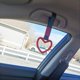 thumbnail image 4 of piezas en forma de corazón Jdm Tsurikawa anillos SUV autobús coche manija correas metro, 4 of 5