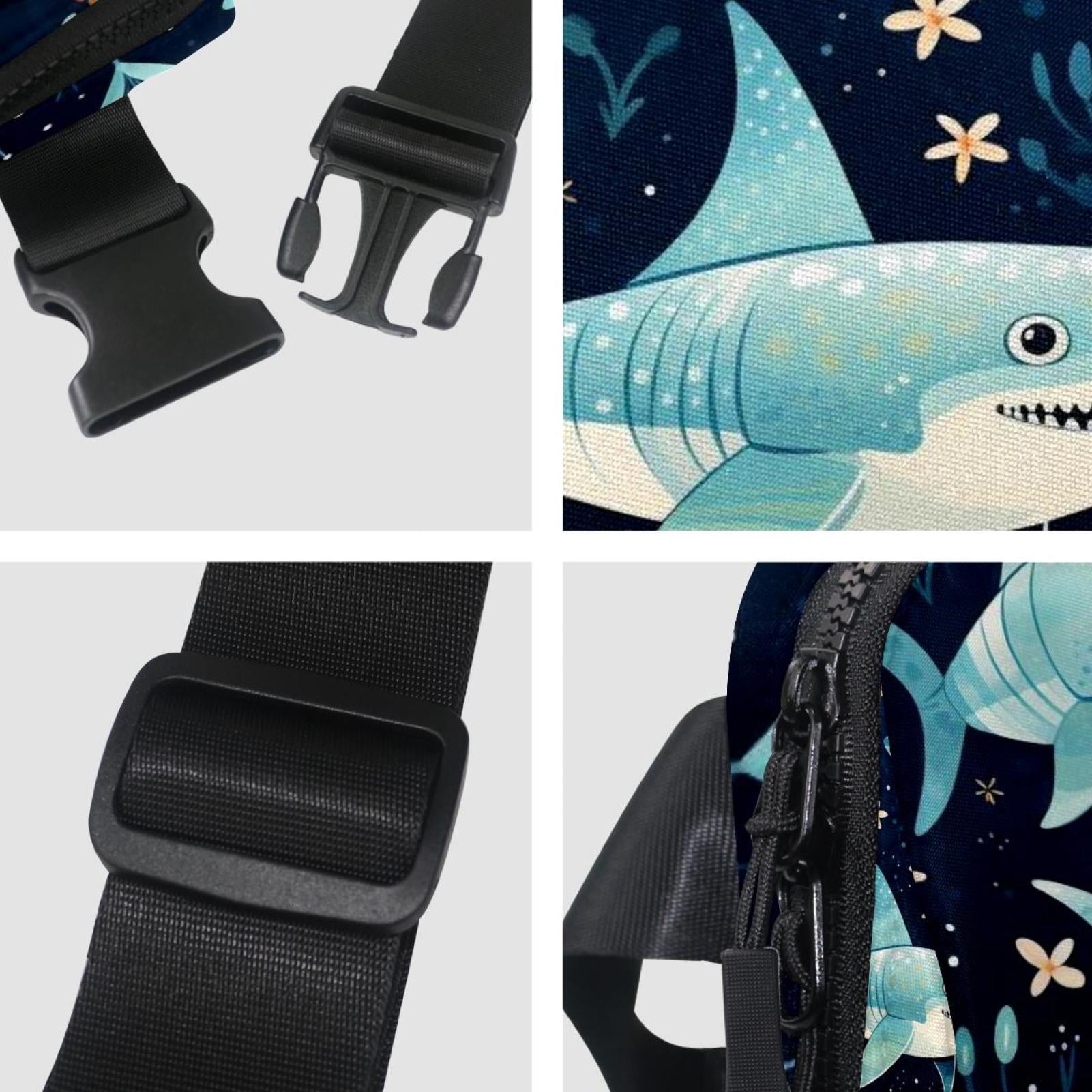Motorcycle theme Waist Pack Running Belt Fanny Packs Lightweight Adjustable with Extension Strap Unisex
